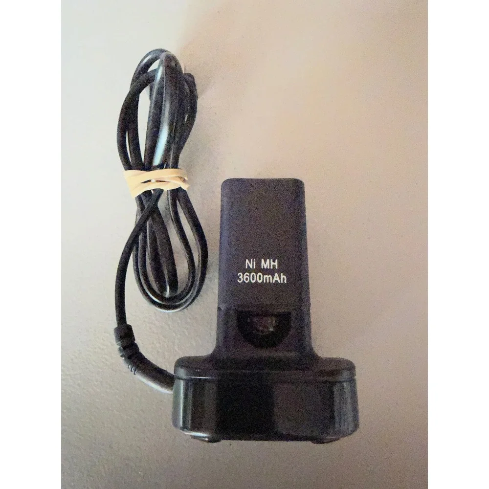 Wireless Controller Battery Charger NF-XBX002 for Ni-MH 3600mAh Black Dock